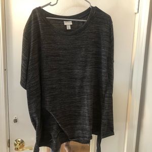 Grey plus size target shirt